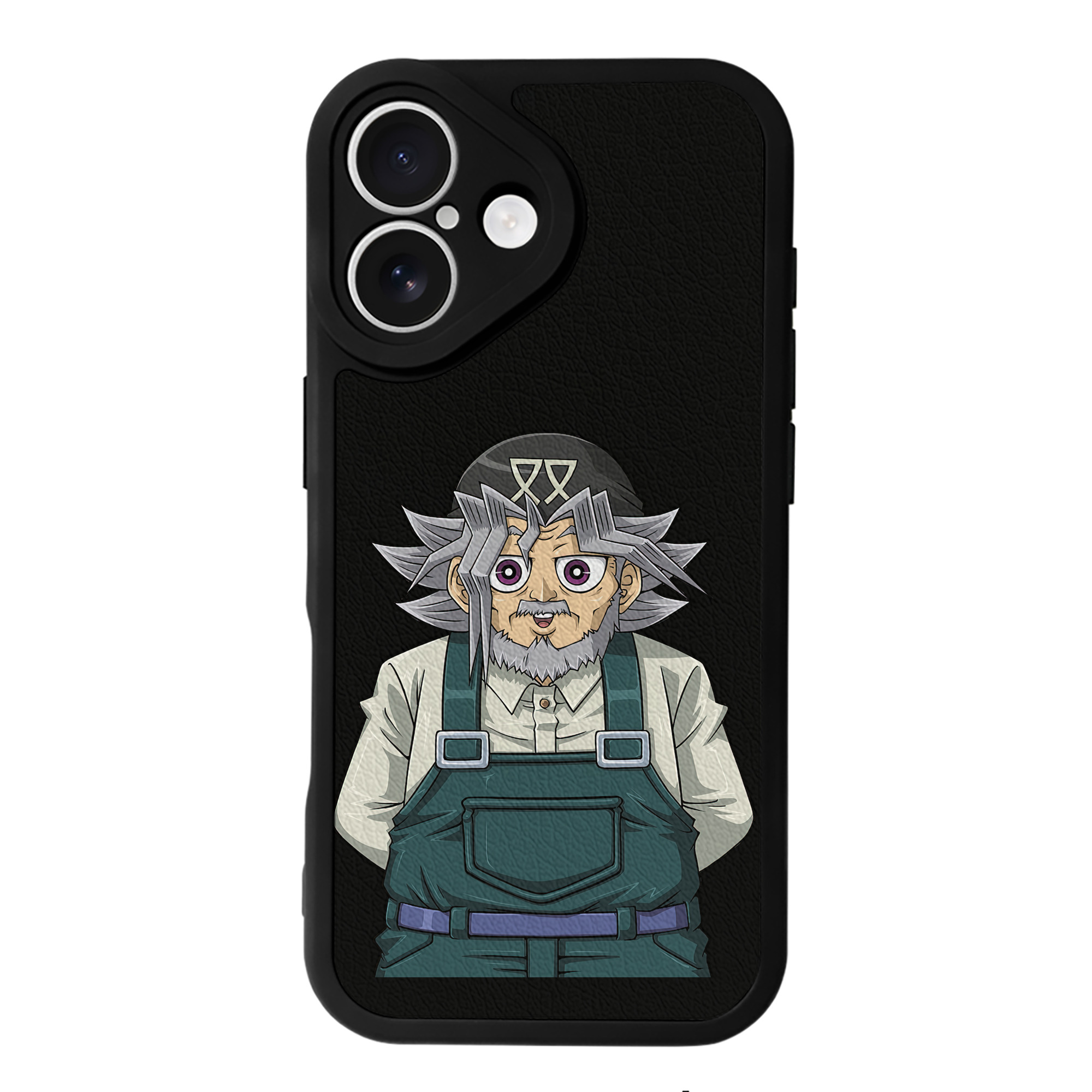 遊☆戯☆王 Yu-Gi-Oh! 【iPhone 16シリーズ対応】シリコンスマホケース（レザー調） 材質：シリコン